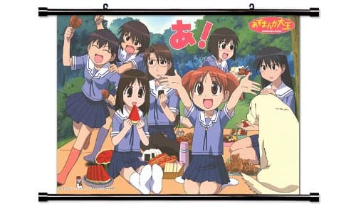 Azumanga Daioh Anime Fabric Wall Scroll Poster (32 x 22) Inches. [WP]Azumanga-9 (L)