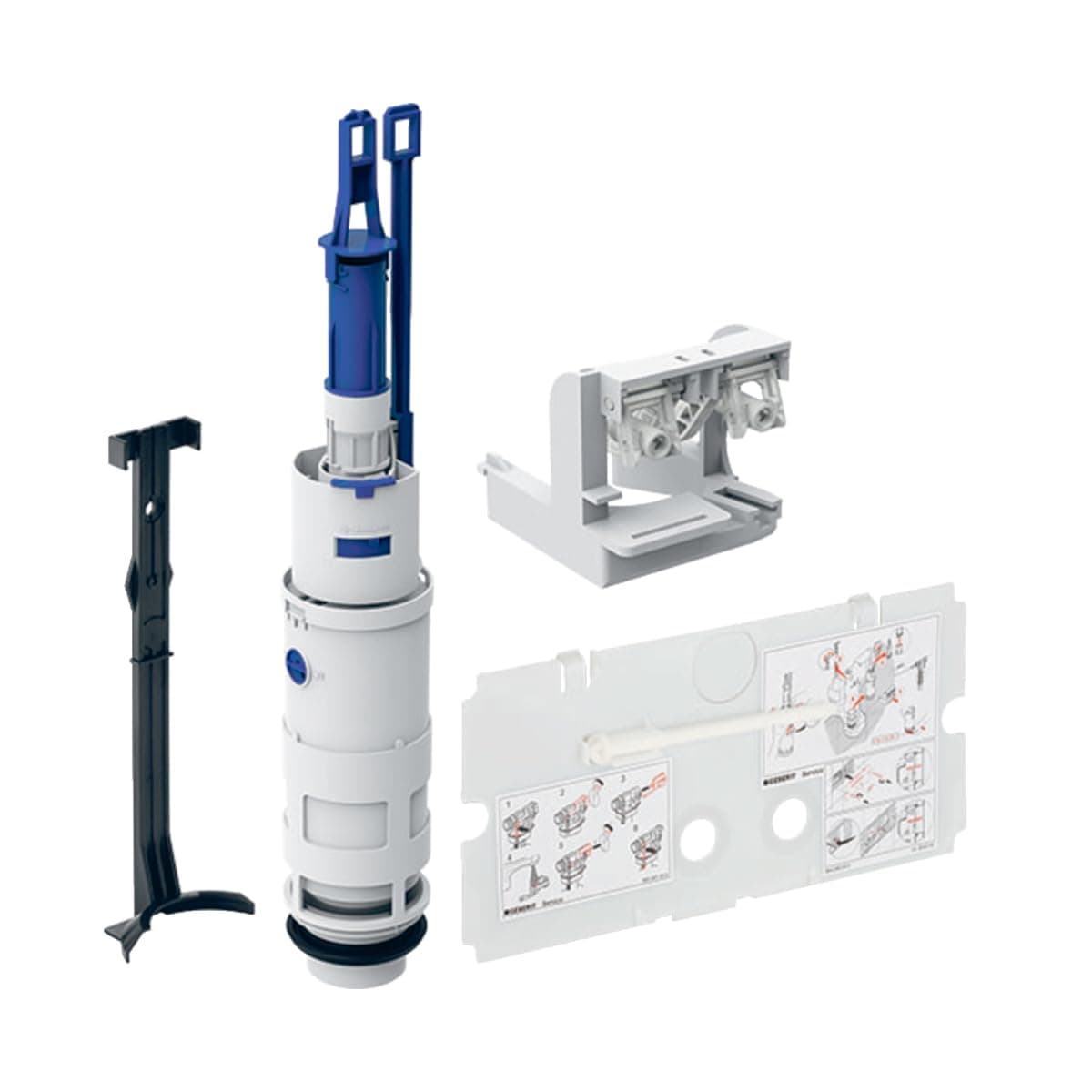 240515001 Double-flush built-in box conversion set Geberit Impuls built between 1978 and 1987