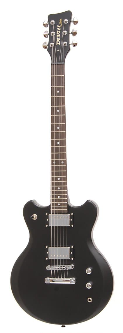 by Italia M150 Electric Guitar (Satin Black)