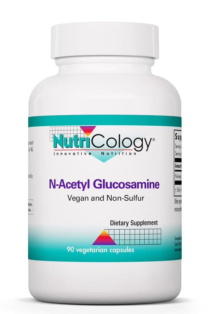 Nutricology Group N-Acetyl D-Glucosamine 500mg - NAG Supplement, Joint Support, Glucosamine Sulfate, Joint Health Formula, Motility Activator, Vegan, Non-Sulfur, Vegetarian Capsules - 90 Count