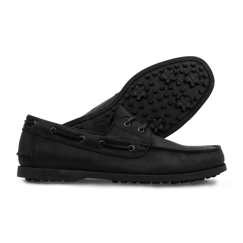 Men's Tour 3.0 Boat Golf Shoe - Logan (11) Black