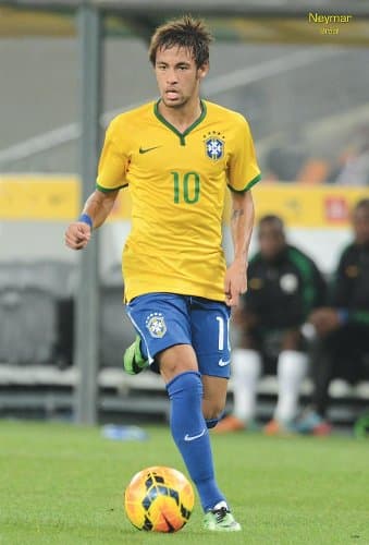 Neymar Brazilian Brazil Football Soccer Player Wall Decoration Poster (#006)