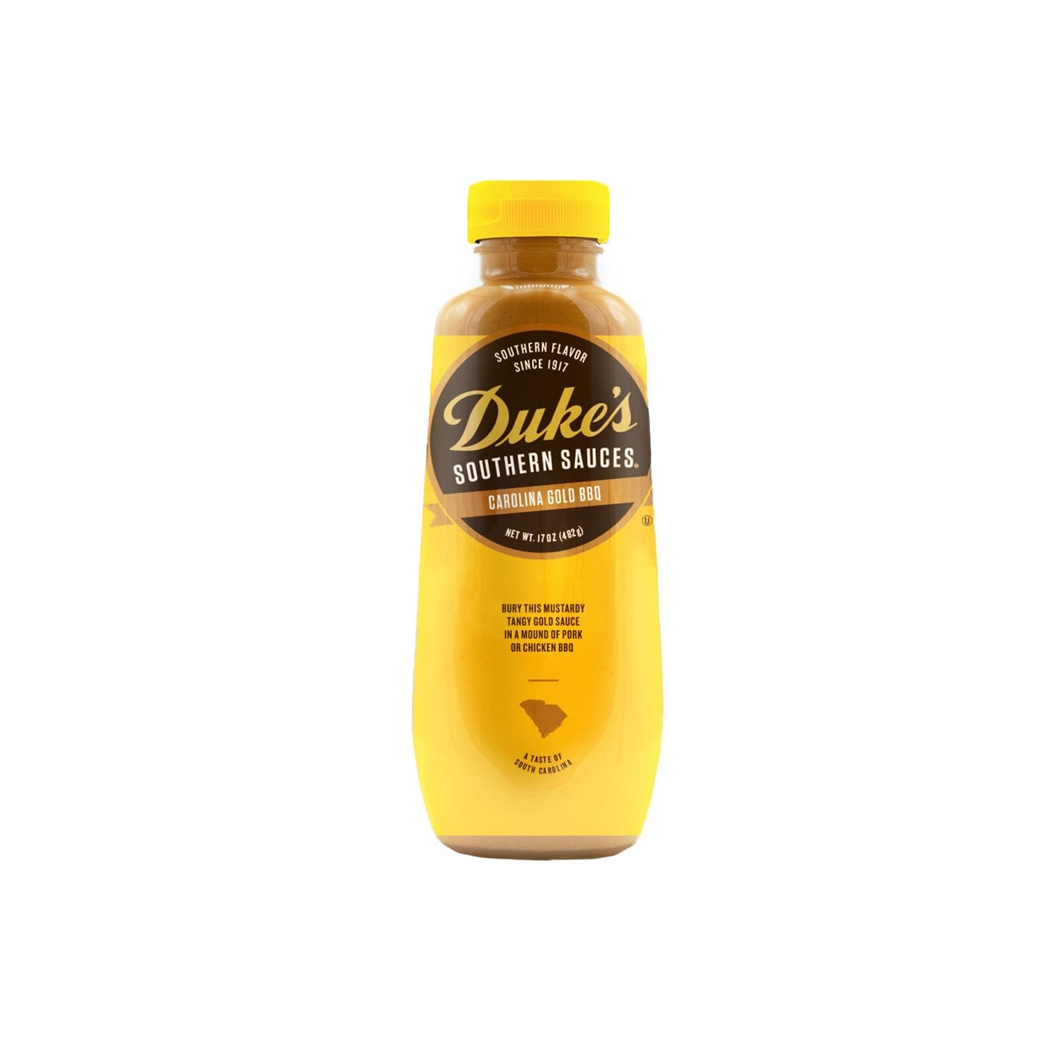 Duke’s Carolina Gold Southern Dipping Sauce - Tangy Mustard Flavor, 17 Ounce (Pack of 1)