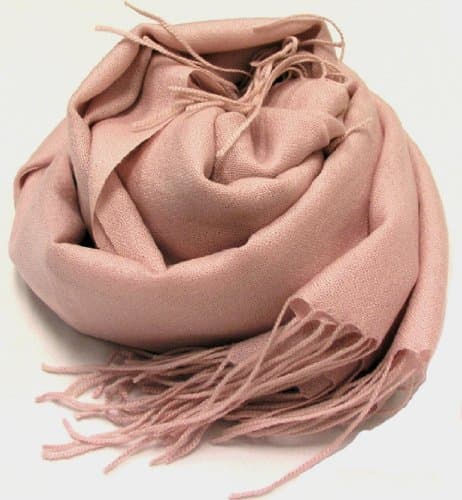 Allola Women's 100% All Cashmere Pashmina Ring Shawl