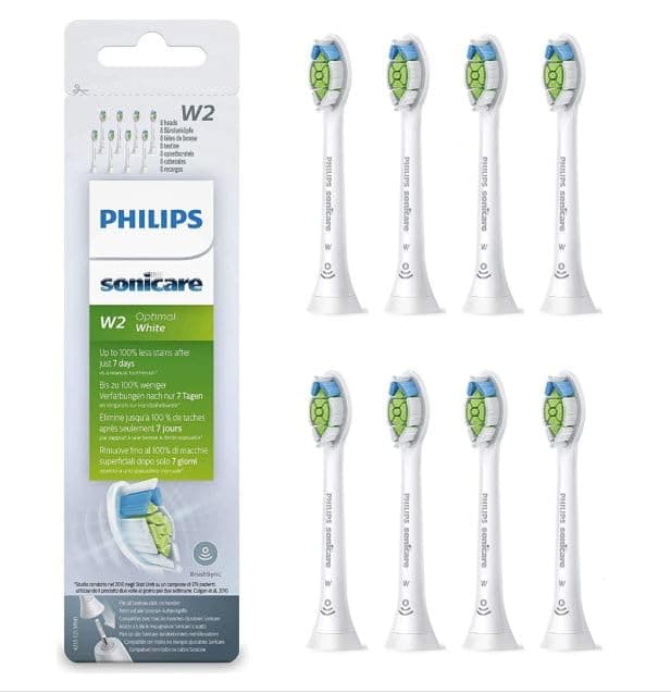 Philips 8-pack Standard sonic toothbrush heads