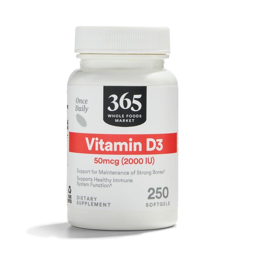 Vitamin D3 2000 IU, 250 ct