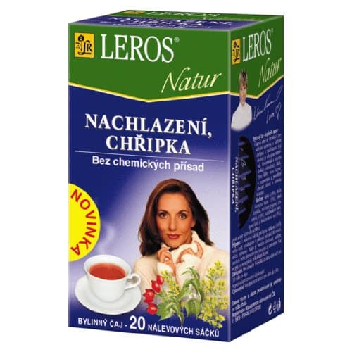 Leros Nature Herbal Tea for Cold and Flu, 30 g