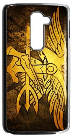 United States US Navy Seals Cool Eagle Case Cover for LG G2 Fit for AT&T)