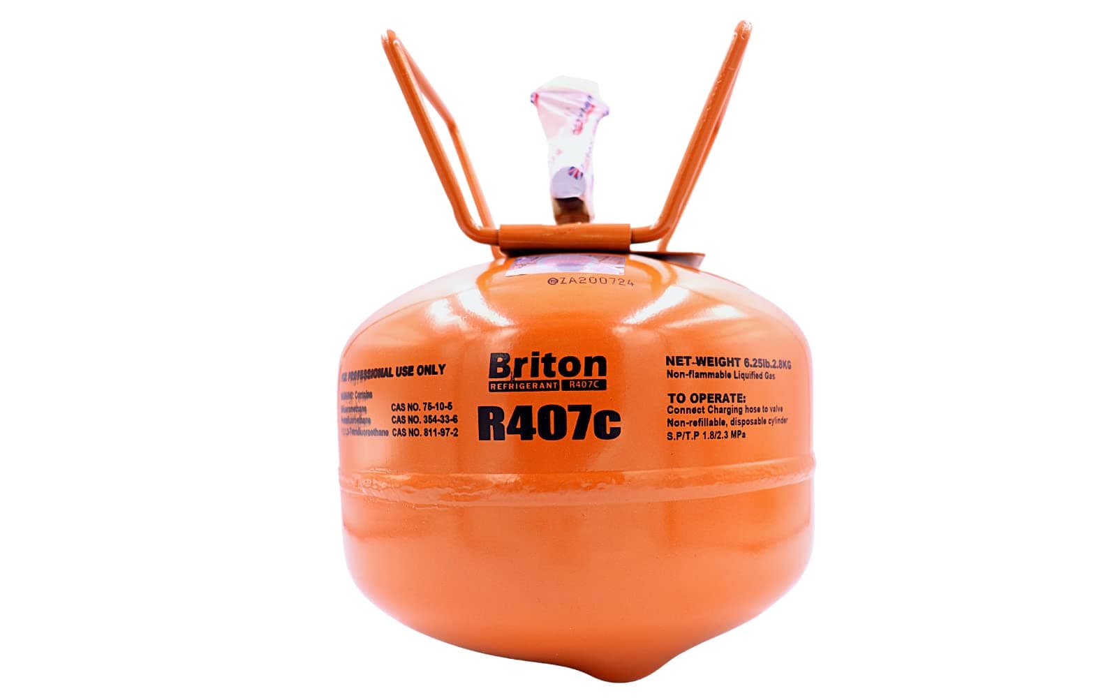R407C For HVAC Disposable Cylinder 3Kg