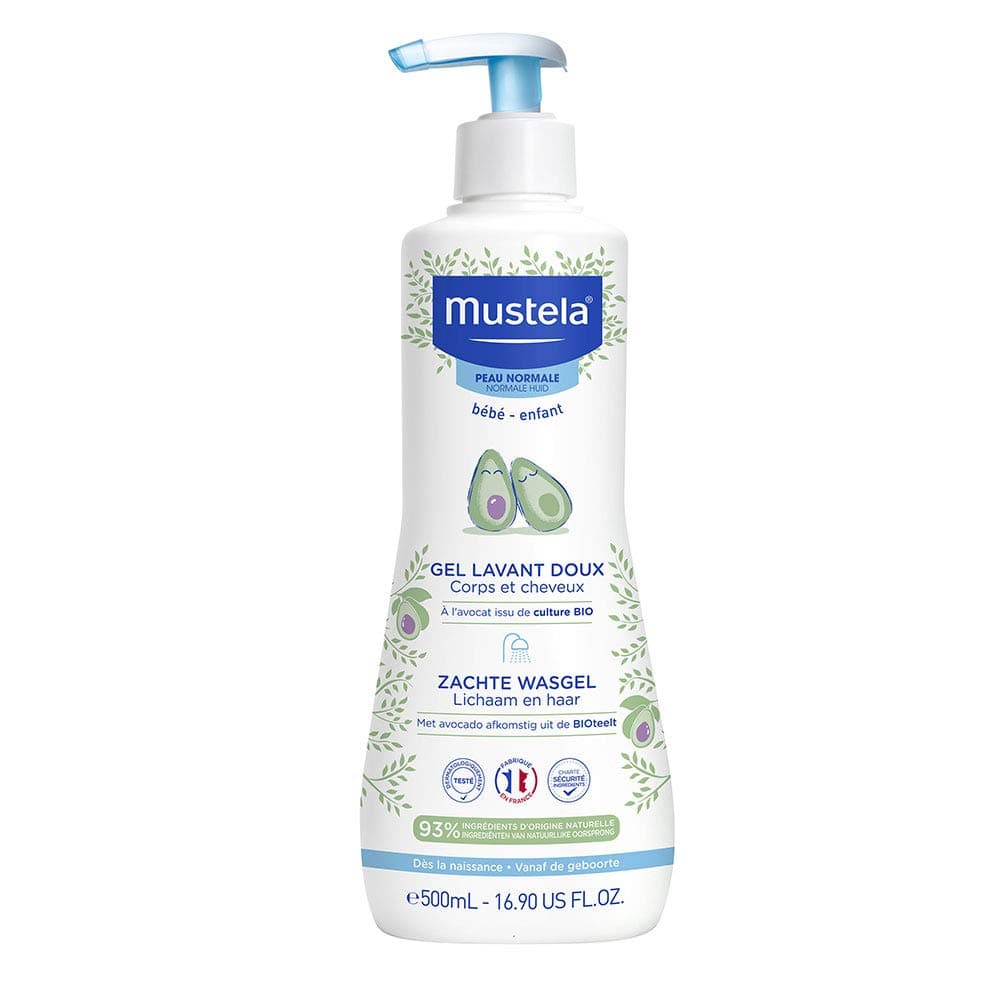 Mustela PN GEL LAVANT DOUX 500 ML/PN ZACHTE WASGEL 500 ML
