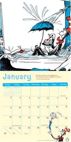 The Art of Dr. Seuss 2005 Wall Calendar