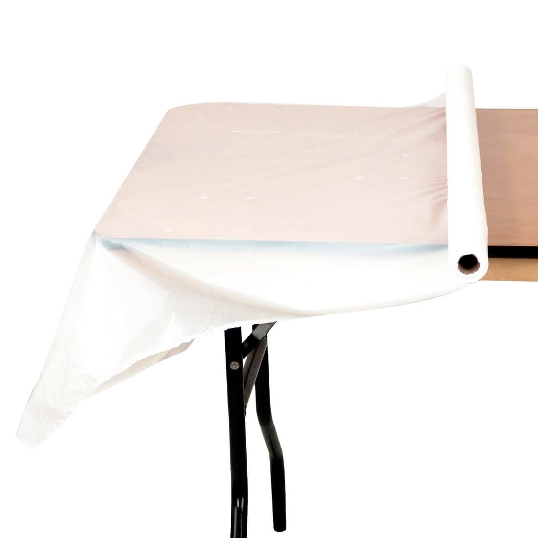 LinenTablecloth 9-Inch x 25-Yard Tulle Roll Pink