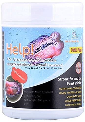 cz aqua Help for Crossbreed 100g Flowerhorn Fish Food