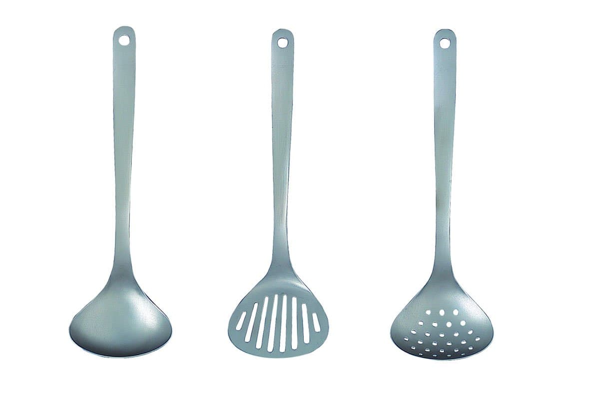 Sori Yanagi S [Turner, kitchen tools Sukinma ladle 3pcs 312009] (Japan Import) by Sori Yanagi
