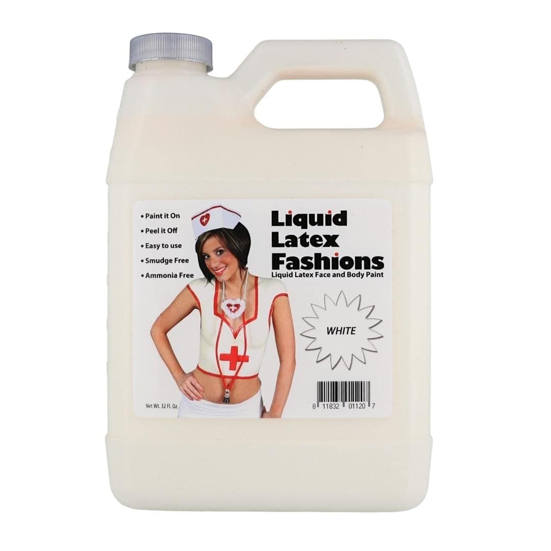 Ammonia Free Liquid Latex Body Paint - 32oz White