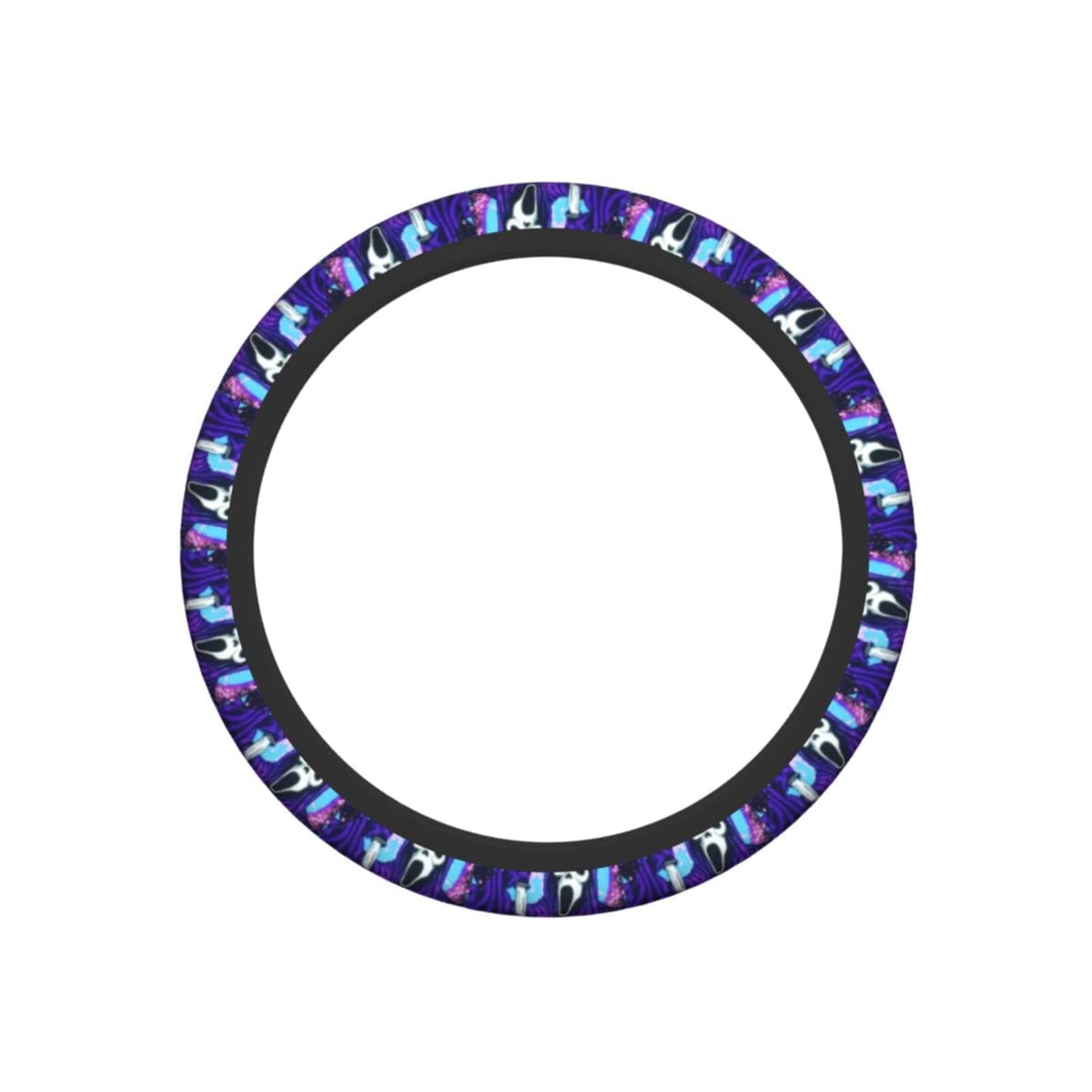 AnKang Neoprene Steering Wheel Cover ,Breathable Anti Slip Stretch Steering Wheel Covers Car Protector Accessories Universal 15 Inch