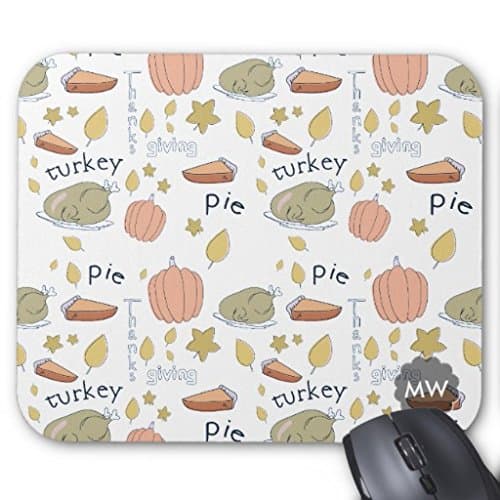 Pentys Air Superiority Blue Thanksgiving Rectangle Non-slip Rubber Mouse Pad ...