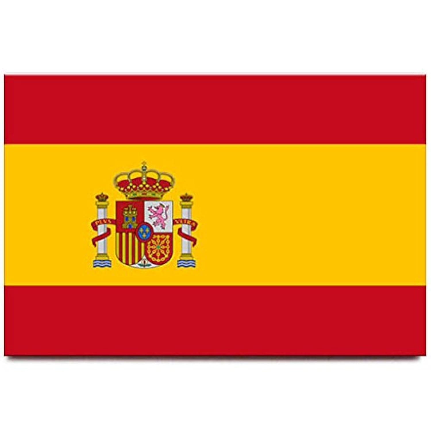 Spain Flag Fridge Magnet Madrid Barcelona Travel Souvenir