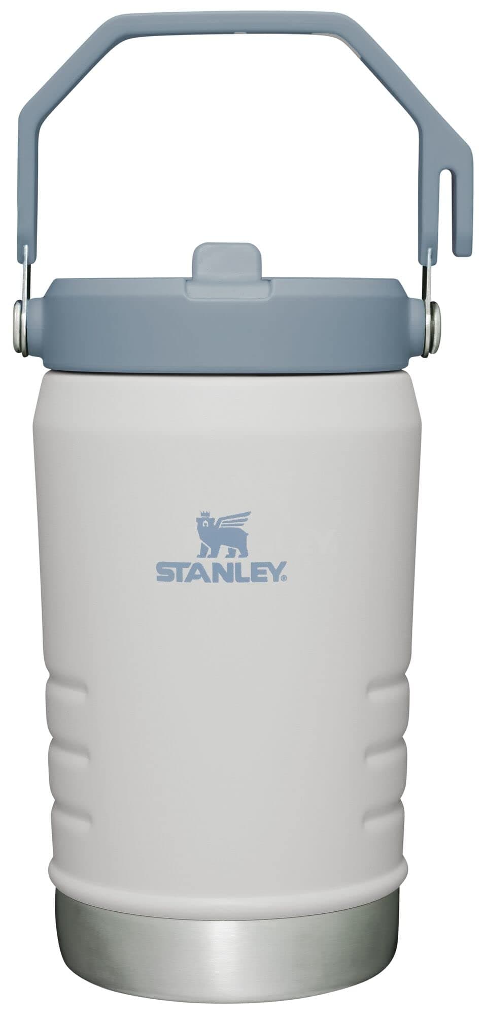 Stanley IceFlow Stainless Steel Tumbler - Vacuum Insulated Water Bottle for Home, Office and Car - Reusable Cup Straw Leak Proof Flip - Cold for 12 Hours or 2 Days Freeze Fog 64 oz
