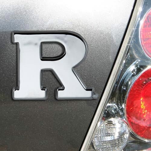 ElektroplateRutgers Scarlet Knights Chrome Auto Emblem