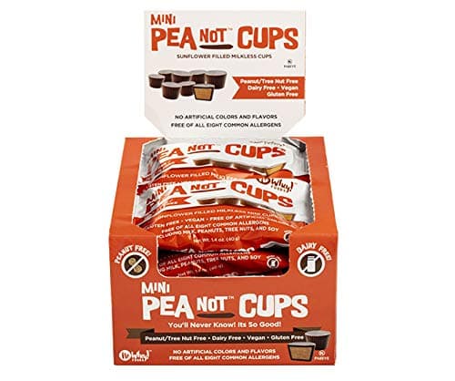 Chocolate Mini Peanot Cups (12 Pack) 1.4 oz. Gluten Free, Dairy Free, Nut Free, Soy Free, Vegan