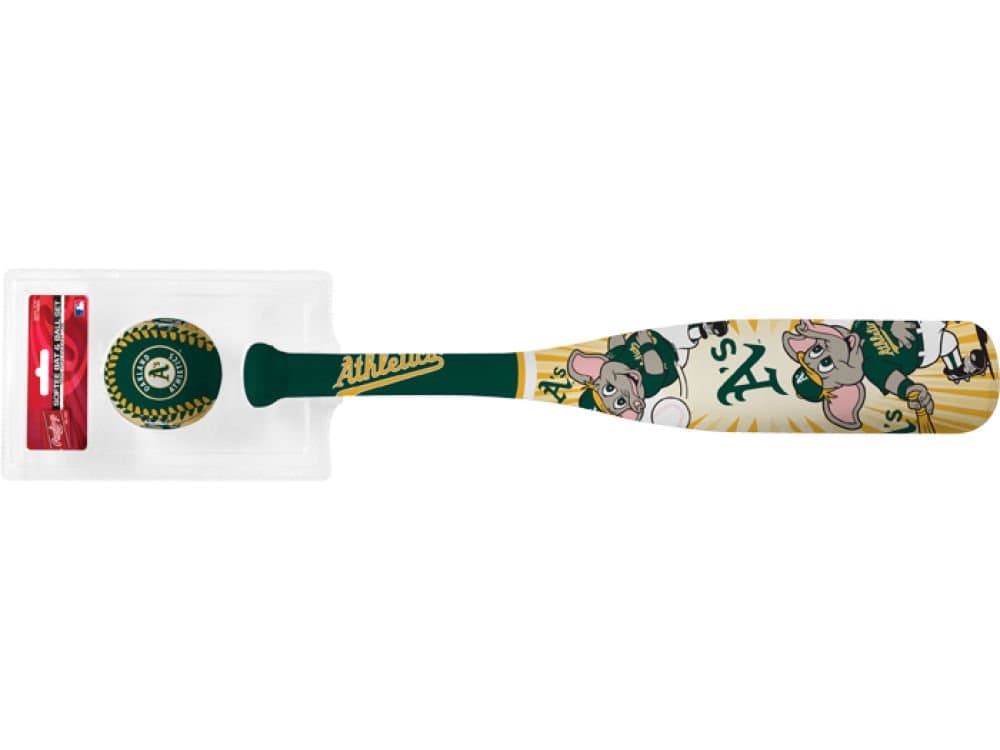 Jarden Sports Oakland Athletics Grand Slam Softee Bat and Ball Set