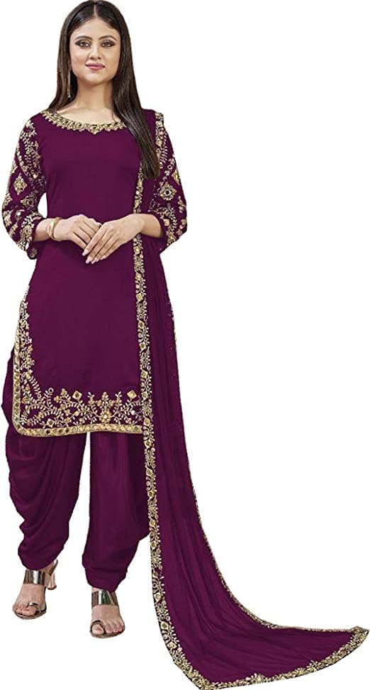 The kurti bazaar New Indian Outfits Party Wear Sahlwar Kameez Punjabi Patiyala Dhoti Dress