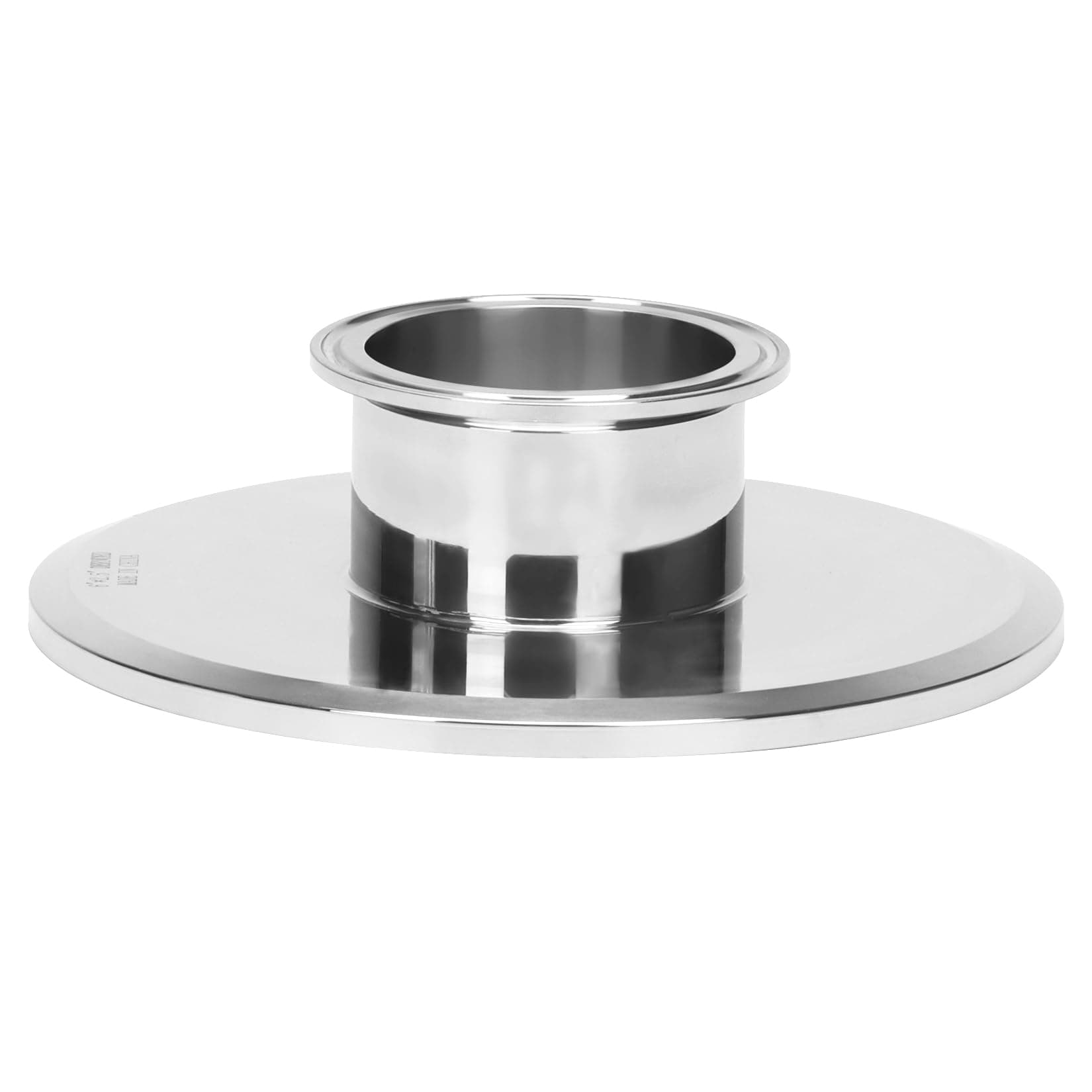 DERNORDSanitary Concentric Reducer Tri Clamp Clover Stainless Steel 304 Sanitary Fitting End Cap Reducer (Tri Clamp Size: 6 inch x 2.5 inch)