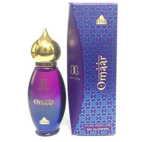 AROCHEM Unisex Taj Omaar Pure Arabic Scented Liquid Perfume Arabian Attar- 9 ml