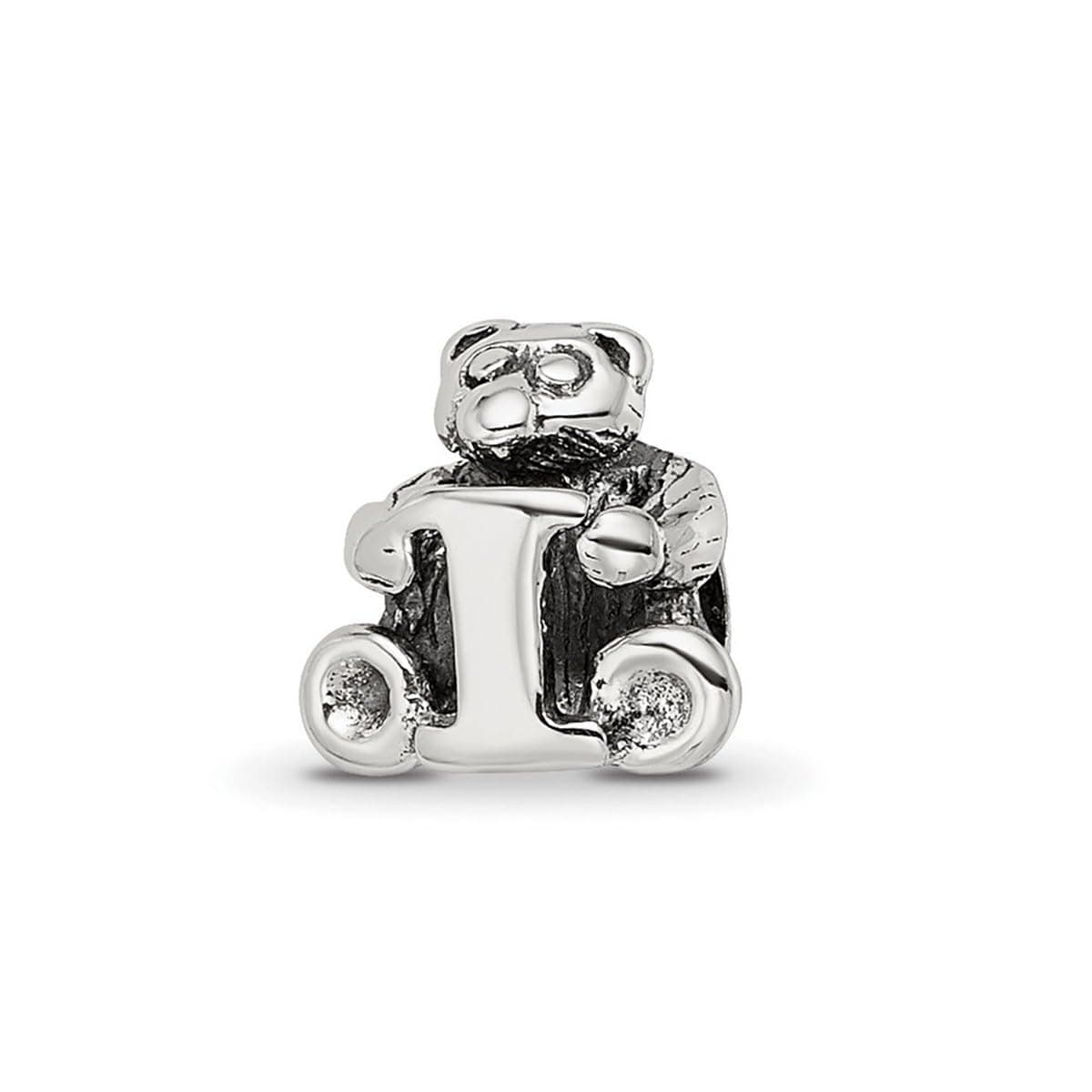Sterling Silver Reflections Kids Letter Bead Charm in Silver Choice of Initials and Variety of Options