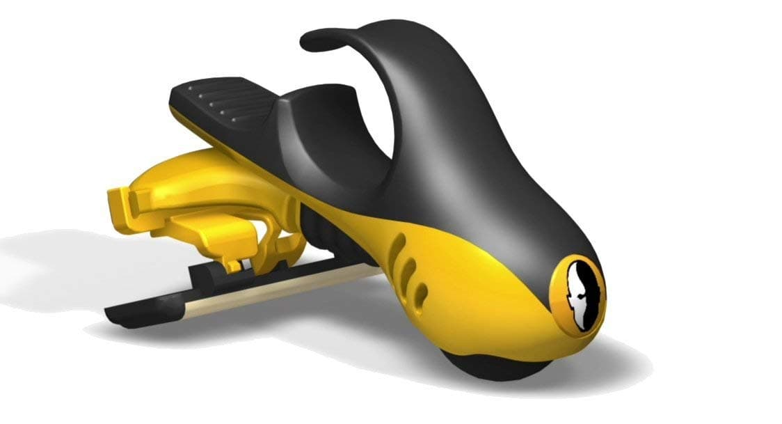 HeadBlade MOTO Men's Head & Body Shaver, Razor Body, Yellow