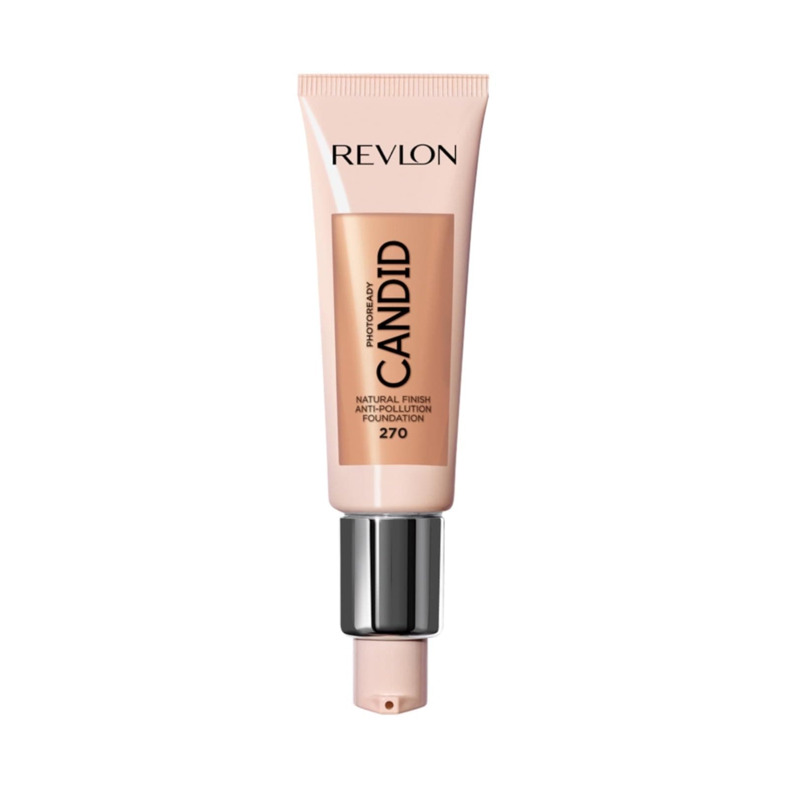 PhotoReady Candid Natural Finish Foundation, with Anti-Pollution, Antioxidant, Anti-Blue Light Ingredients, 270 Medium Beige, 0.75 fl. oz.