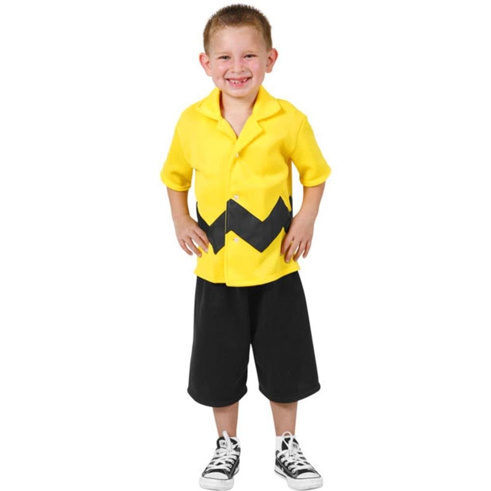 Kid's Charlie Brown Costume (Size: Medium 8-10)