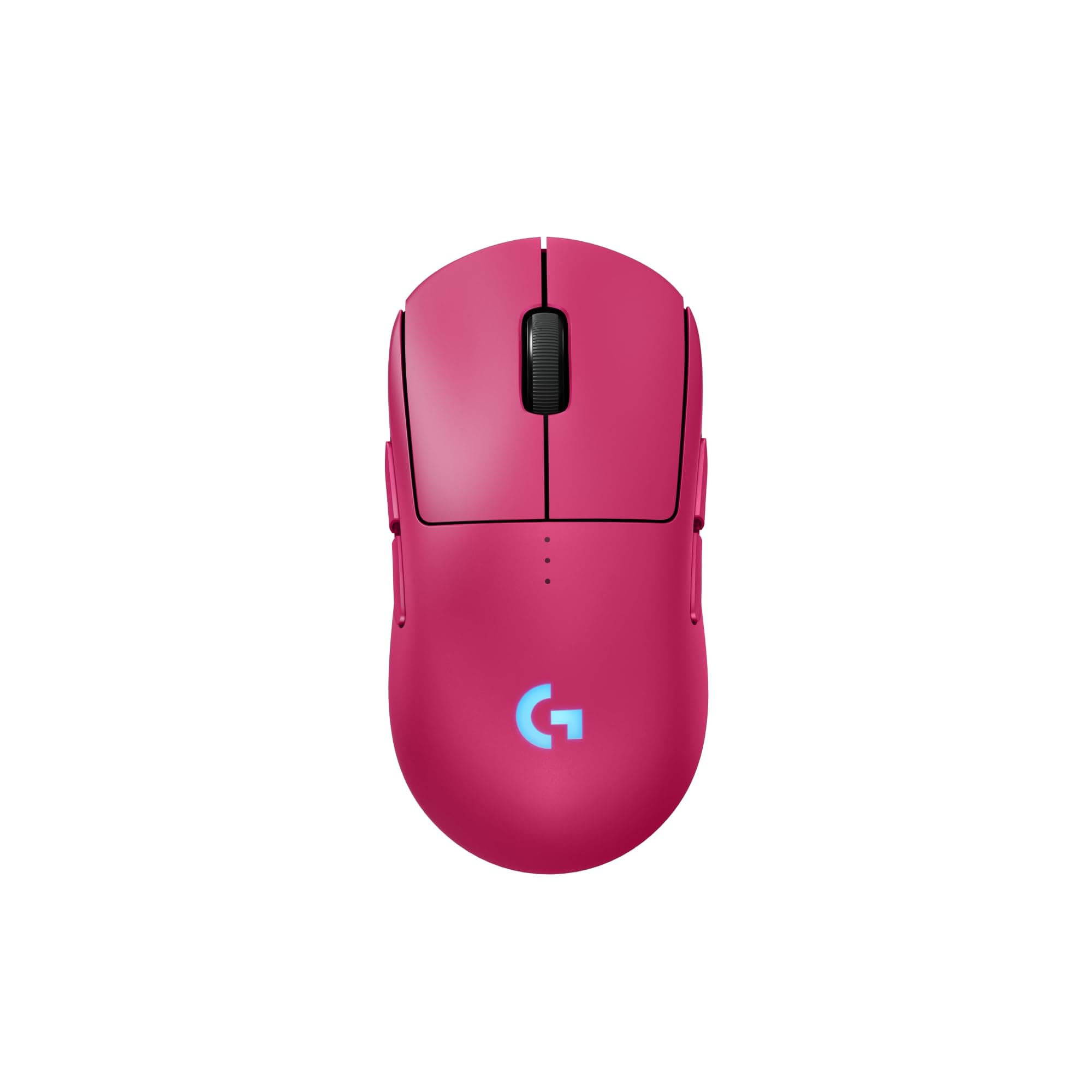 PRO 2 LIGHTSPEED Wireless Gaming Mouse, Right- or Left-Handed Mouse with up to 4 Customisable and Switchable Magnetic Side Buttons, 44K DPI Sensor, USB-C Charging, for PC/Mac - Pink