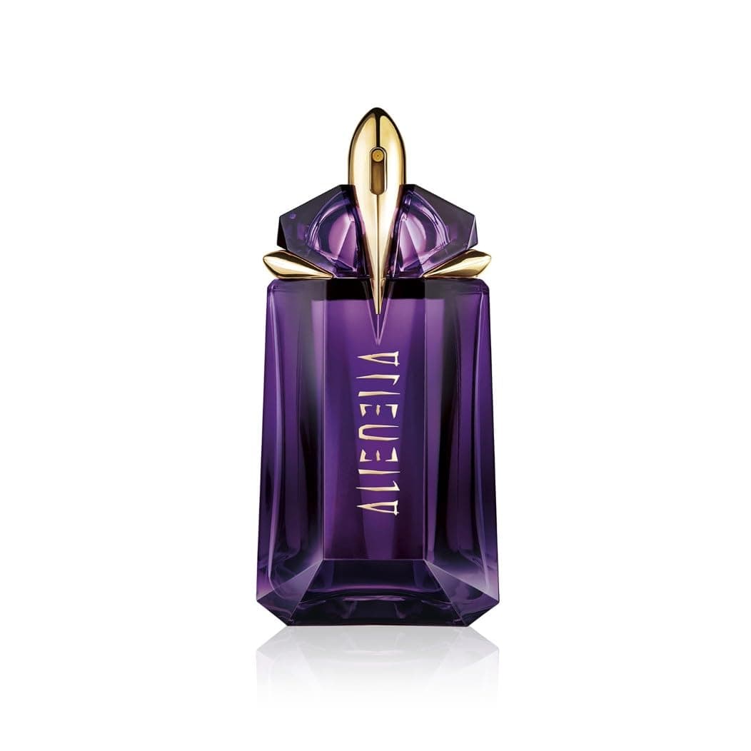Mugler Alien Eau de Parfum for Women, Ambery Woody Floral Fragrance, featuring Jasmine Sambac, Cashmeran Wood, White Amber, Powerful, Sensual, Radiant Scent, Long-Lasting (Full Size or Gift Set)