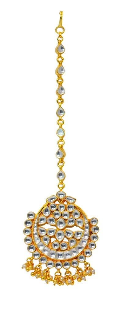 Real Diamond Look Cz Maangtikka For Women