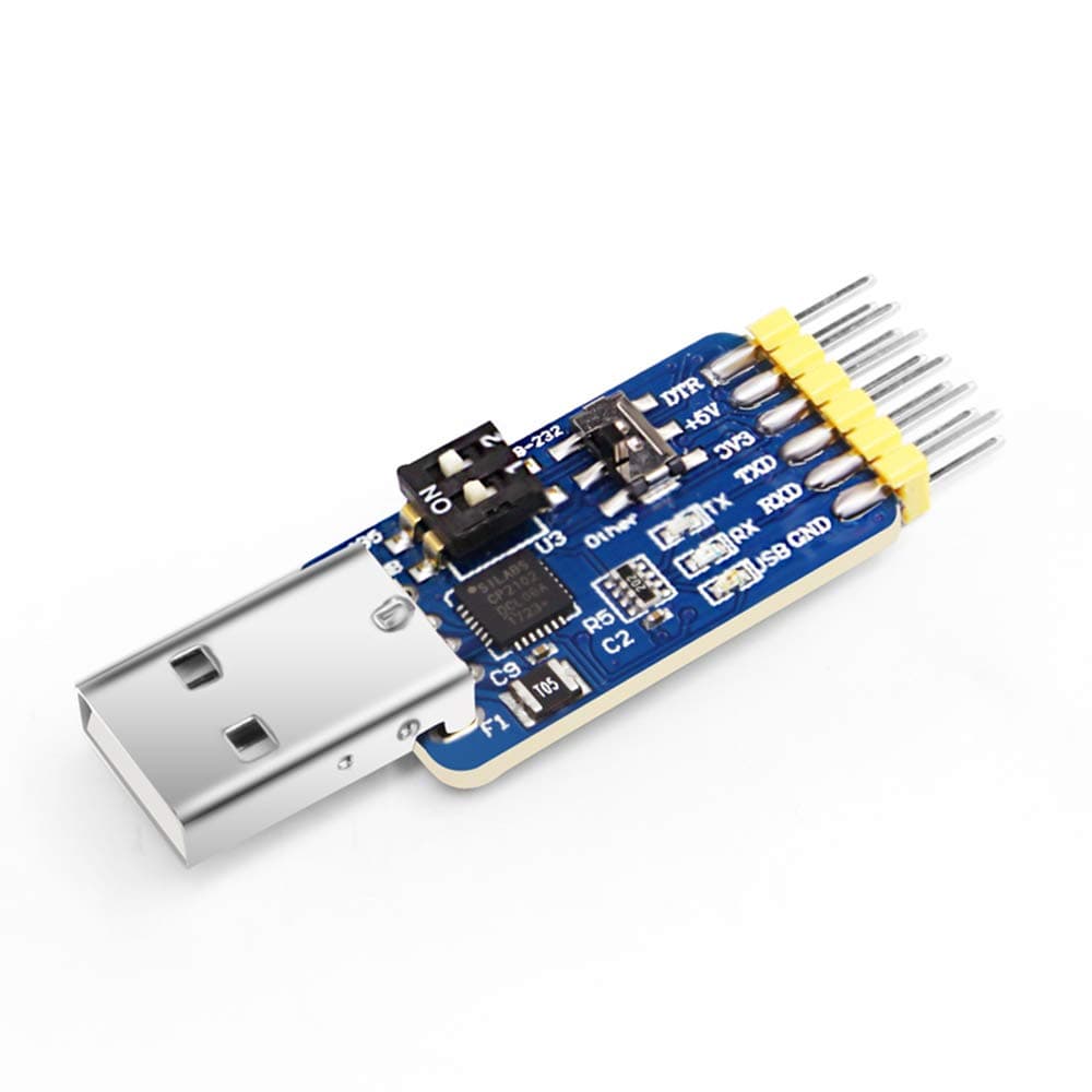 WITMOTION USB to UART/TTL/RS232/RS485 Serial Adapter Module CP2102 with Windows 7/8/Linux Support