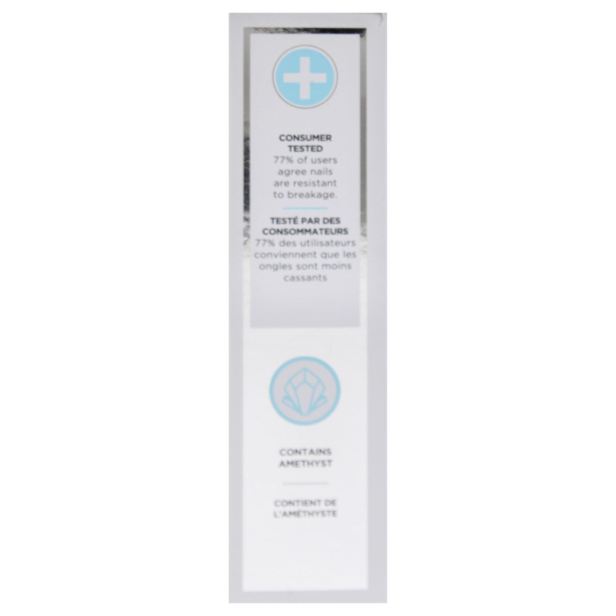 Sally Hansen, Repair + Rescue Super Strength Defense, Smalto Rinforzante Arricchito con Ametista per Unghie Fragili - 13ml