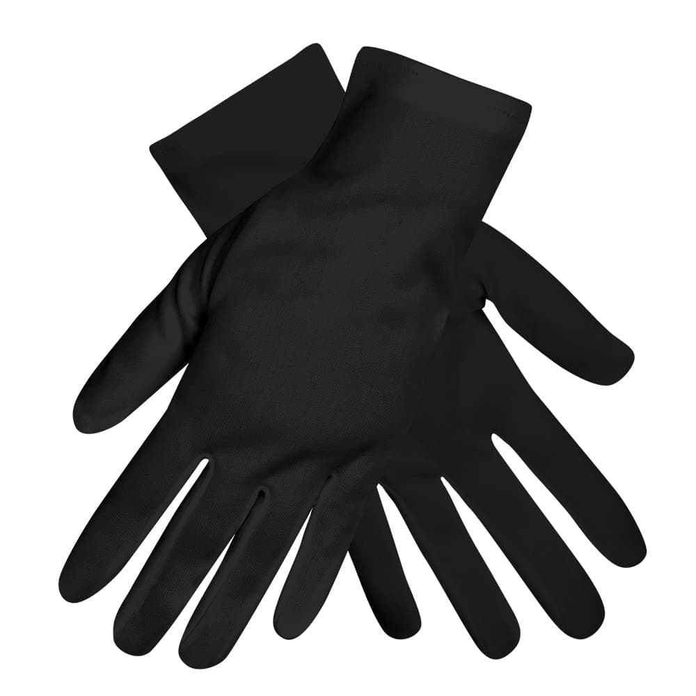 Wrist Gloves Set Costume, Black, One Size, 3070