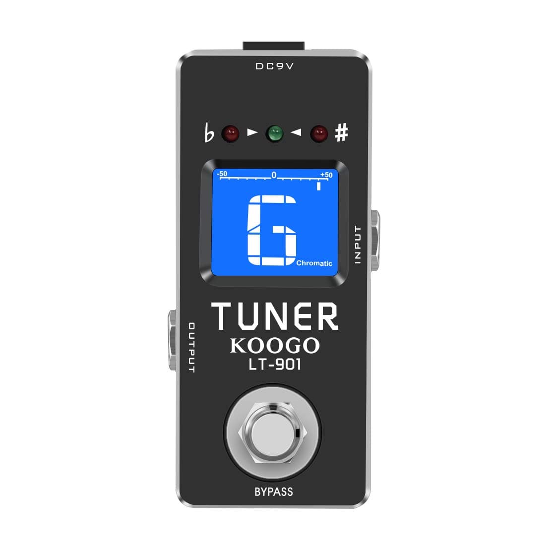 Tuner Pedal High Precision Chromatic Guitar Tuners Pedal True Bypass