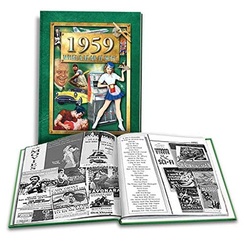1959: What A Year It Was! - Hardcover Coffee Table Birthday Book