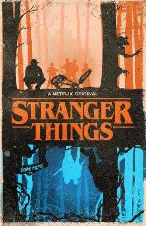 Posters Elite's Stranger Things Season One LOGO TV Show The Upside Down 12 x 18 Inch Poster Print Rolled Wall Decor