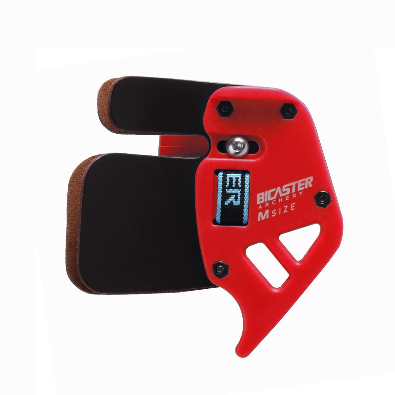 Archery Finger Tabs Genuine Leather RH Finger Guard