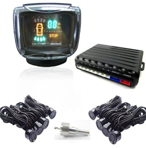 Vfd Display Backup Radar Car Parking Sensor-8 Sensors P6487b