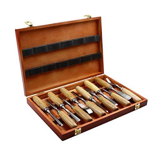 Wood Chisels - 12 Piece Wood Carving Chisel Set