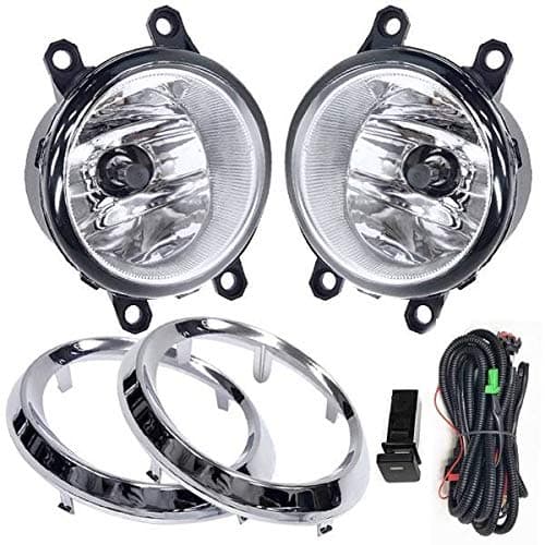 Compatible with 2011 2012 2013 2014 2015 2016 2017 Toyota Sienna SE Fog light Kit (SE Model Only) (w/Halogen Bulbs)