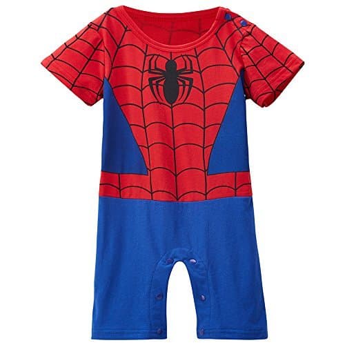 Spiderman-Inspired Infant Outfit. (9-12 Months)