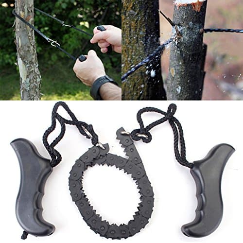 Garden Steel Alloy Trimming Saw Outdoor Portable Hand Chain Saw