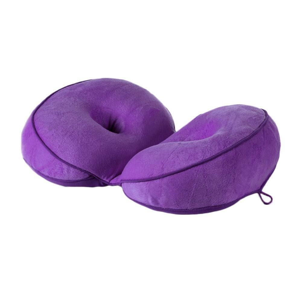 JinYiZhaoMing Dual Comfort Cushion Lift Hips Up Seat Beautiful Butt Latex Seat Cushion Comfy, Orthopedic Memory Foam Support Cushion for Sciatica, Tailbone and Hip Pain - Pressure Relief on the Back