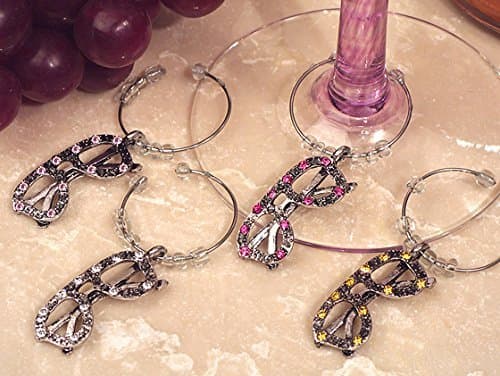 Dazzling Divas Collection Sunglasses Wine Charms - 1 piece